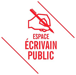 logo ecrivain public