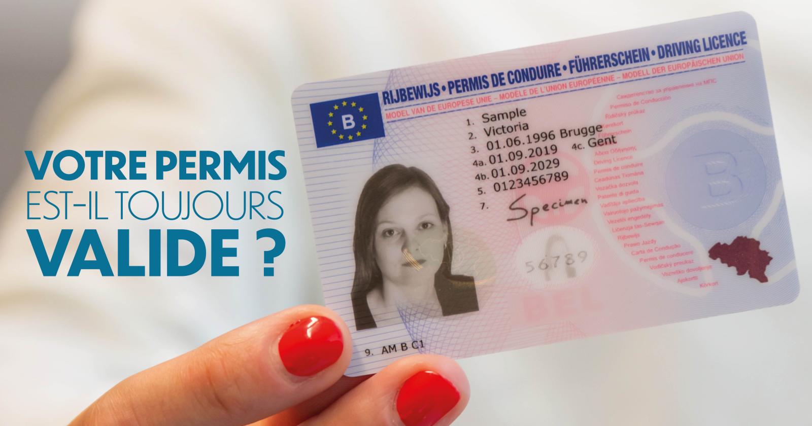 Renouvellement permis de conduire - modèle carte bancaire | Commune de