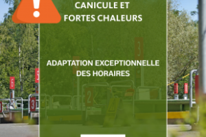Adaptation des horaires des services Intradel